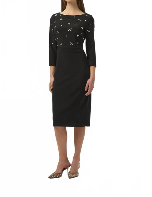 Joseph Ribkoff Sheath Dress Black US 4 2
