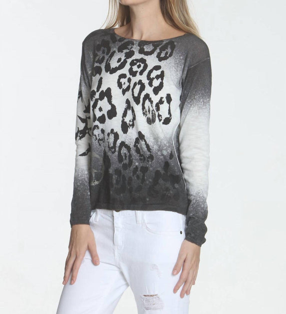 LABEL+thread Beach Leopard Scoop White Small 3