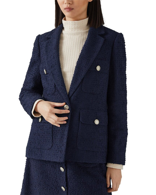 LK Bennett Veste Lottie Bleu US 6 2