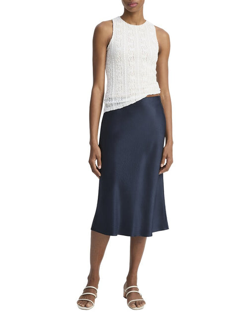 Vince High Neck Shell White Large 4