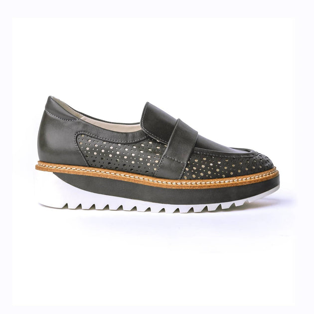 Rex Shoes Carolyn Loafers Black US 7 2