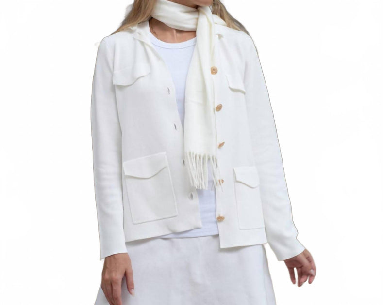 Esteem Couture Aaliyah Jacket White XLarge 3