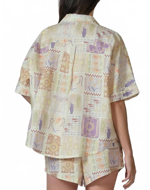 Walnut Tropez Over Shirt Soleil US 6 4