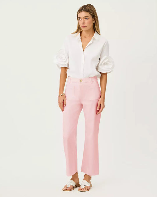 Lilly Pulitzer Harleen High Rise Crop Jean Multi US 4 3