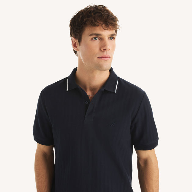 Nautica Classic Fit Herringbone Polo Multi XXLarge 3