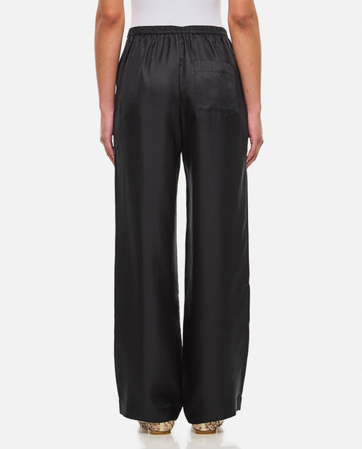 Loulou Studio Straight Pants Black XSmall 4