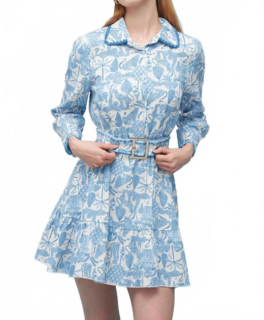 ASTRID Naples Kleid mit langen Ärmeln 2