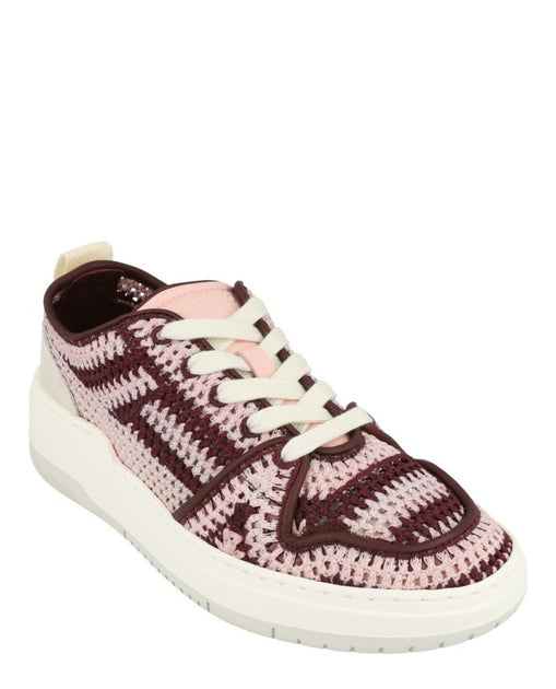 Ferragamo Dennis Crochet Sneakers White US 6 3