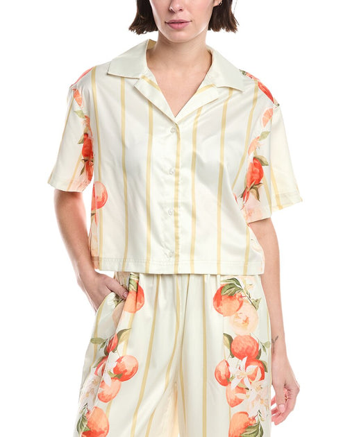 La Porte Ruby Boxy Shirt Yellow Small 2