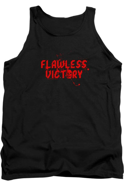 Gildan Mortal Kombat Klassic Flawless Victory Tank Top Black Medium 2