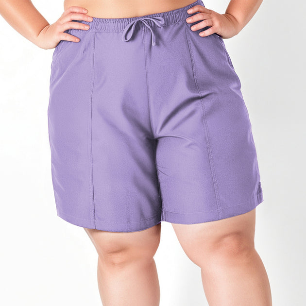 Calypsa Plus 7" Board Shorts Purple 3X 2