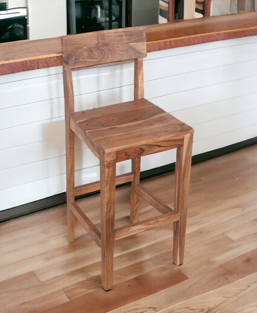 Hivvago Bar Chair Brown 76.2 cm 2