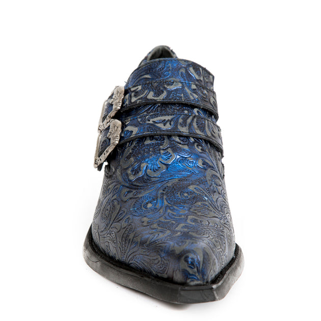New Rock 7960-s7 Slip On Shoes Blue EU 42 4