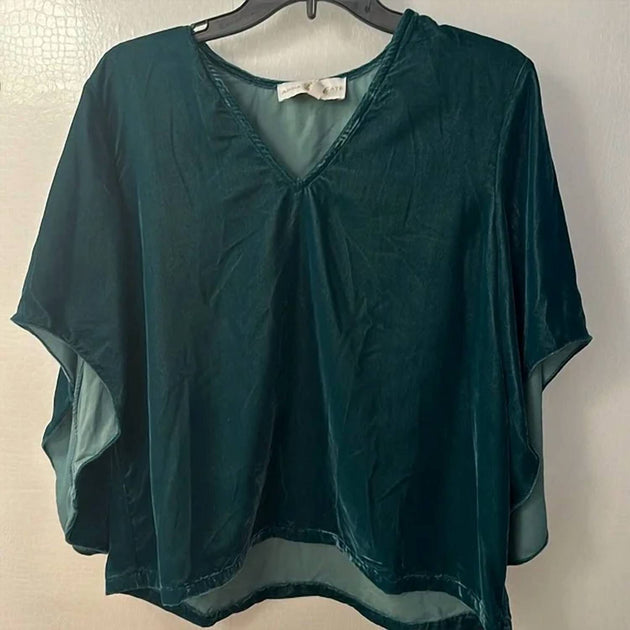 Anna Cate Nina Top Green Medium 4