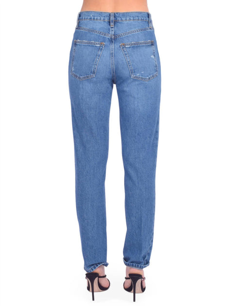 FRAME Le Mec Boyfriend Jeans Blau 30 3