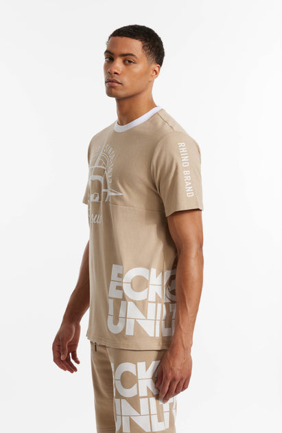 Ecko Unltd Tackled Knit Tee Brown XXL 4