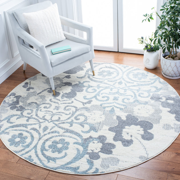 Safavieh Adirondack ADR114 Area Rug Ivory/Grey 4