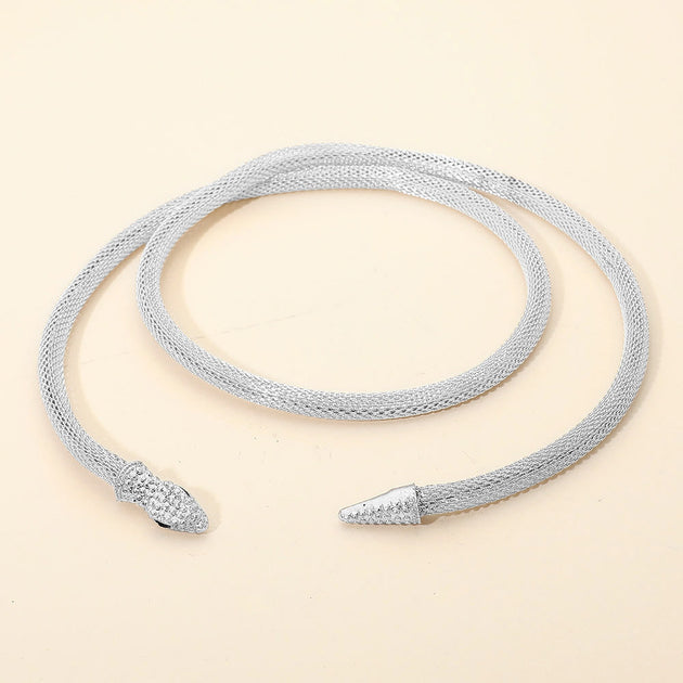 FASHNZFAB Schlangen-Collier Halskette 3