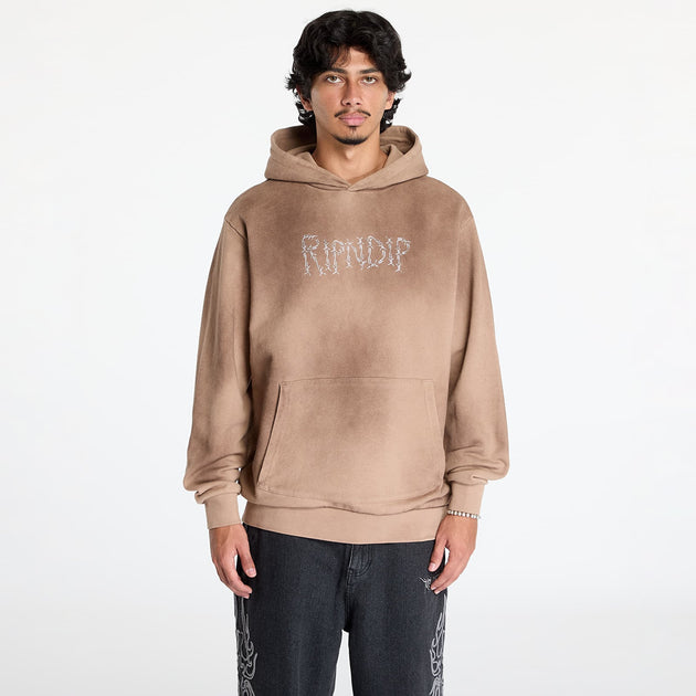 RipNDip Keep Out Hoodie Almond Beige Large 2