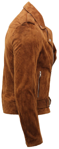 Infinity Brando Biker Jacket Brown XXL 4