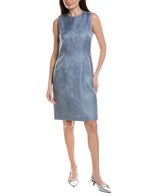 lafayette 148 new york sleeveless pleated a-line maxi dress Harpson Silk this pure silk dress 2x1 Cutout Backless Printed Maxi Color:Picture color
