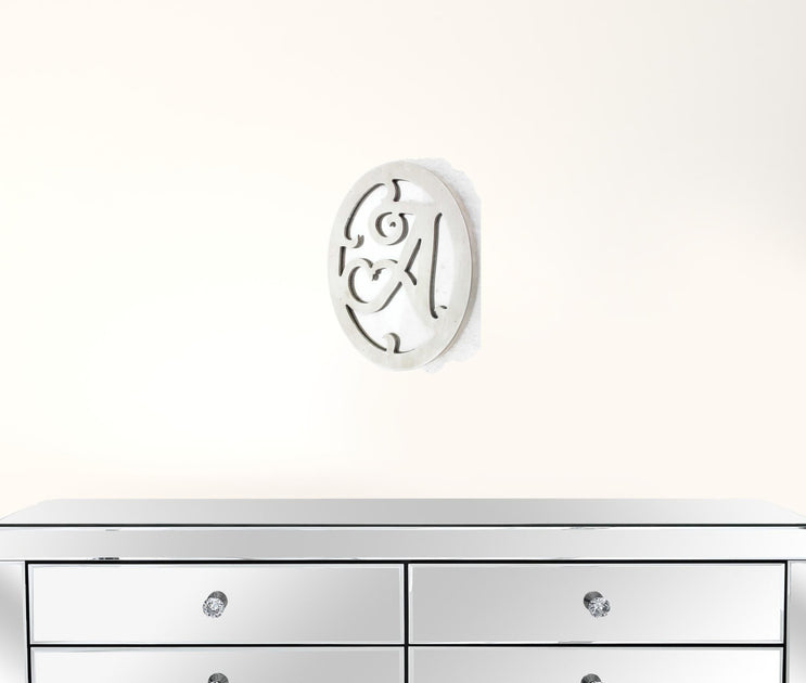 Hivvago Wall Decor White 25x20cm 3
