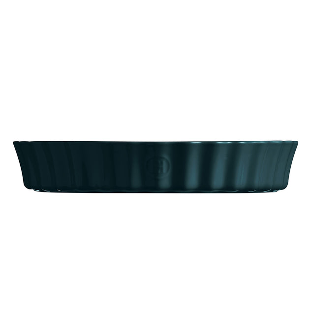 Emile Henry Deep Tart Dish White 32cm x 5.5cm 3