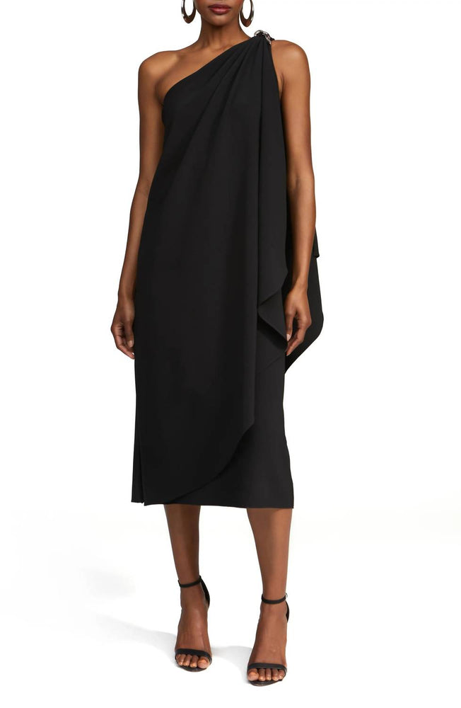 HALSTON HERITAGE Aries Dress In Black