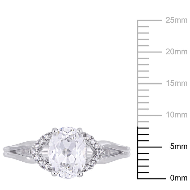 Mimi & Max Engagement Ring White Gold US 10.5 4