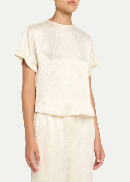 SIMKHAI Addison Tee Beige XSmall 3