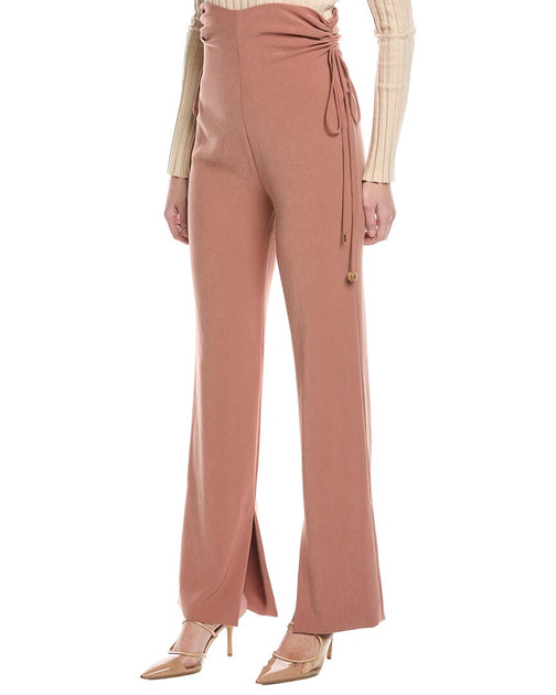 Nanushka Leslie Bell Bottom Trouser Pink XSmall 2
