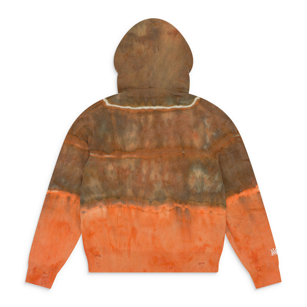 Amiri Herren Tie Dye Hoodie Orange Medium 3