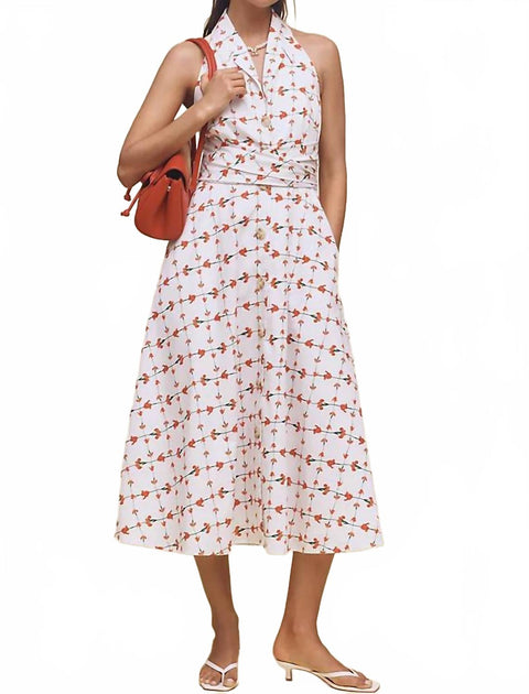 Hutch Alessia Halter Dress Multi Medium 2