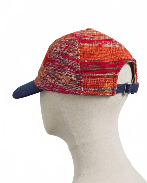 Umber & Ochre Handwoven Cap Multi One Size 3