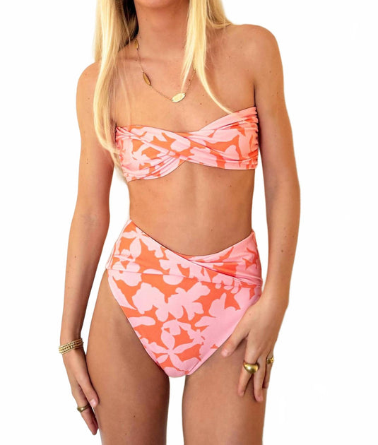 Bas de Bikini CITRINE Georgette Rose XS 4
