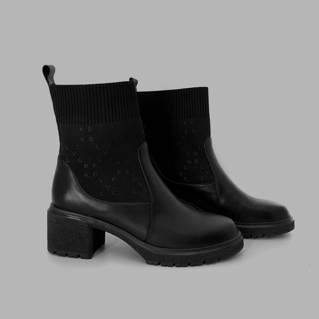 Blvck Monogram Ankle Boots Black EU 37 2