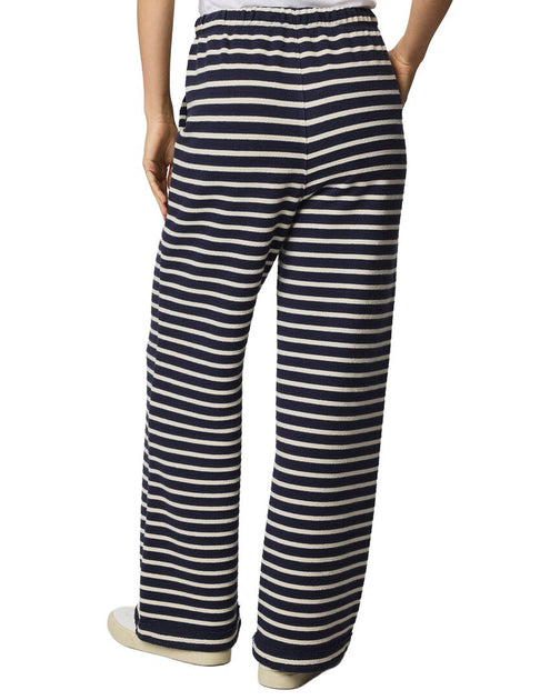 Splendid Livie Stripe Pant Blue Large 3