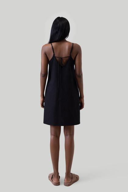 Reistor Short Tent Dress Black XXXLarge 3