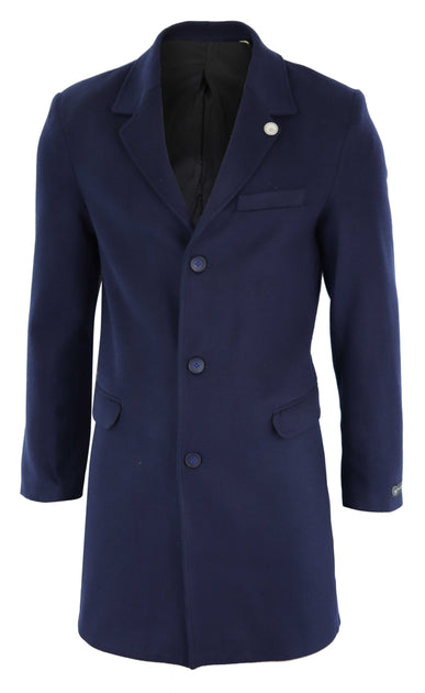 TruClothing Peaky Blinders Wool Mix Overcoat Brown US 46 3