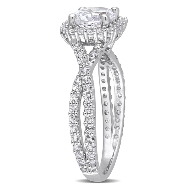 Mimi & Max Halo Ring Silver US 6 4