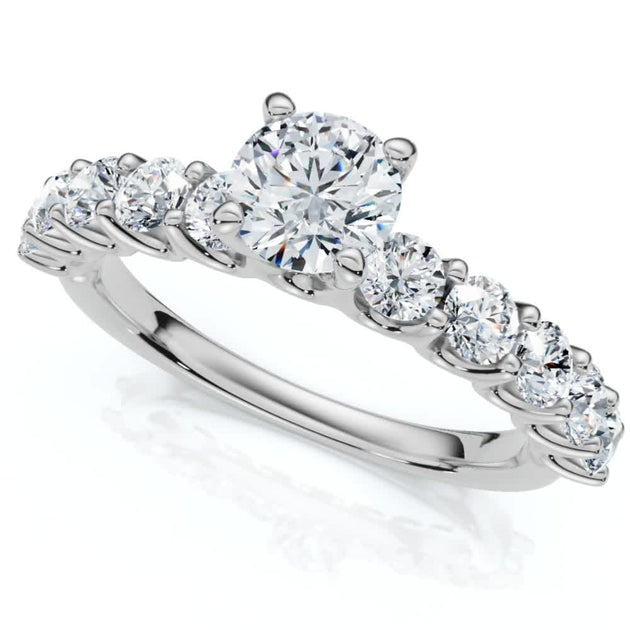 Pompeii3 1 Ct Diamond Engagement Ring Multi US 4 4