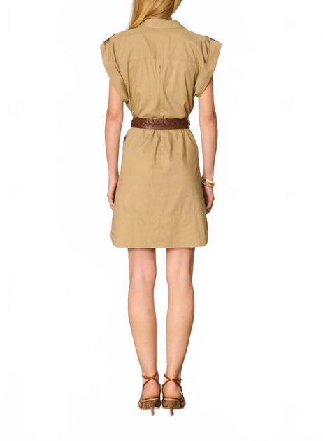 Vanessa Bruno Elmina Dress Beige XS 3