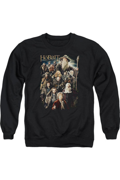 Gildan The Hobbit Somber Company Crewneck Sweatshirt Black XLarge 2