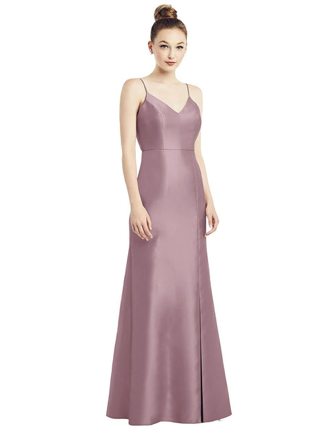 Alfred Sung Trumpet Gown Purple US 18 2