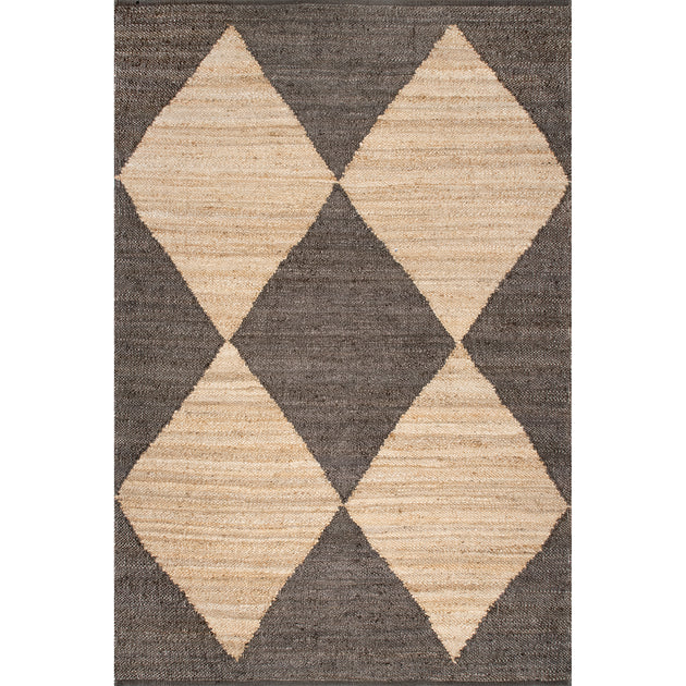 Tapis en jute nuLOOM Pandora Diamant 3