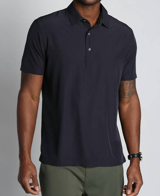 JACHS NEW YORK Gravityless Performance Polo Blue Small 6