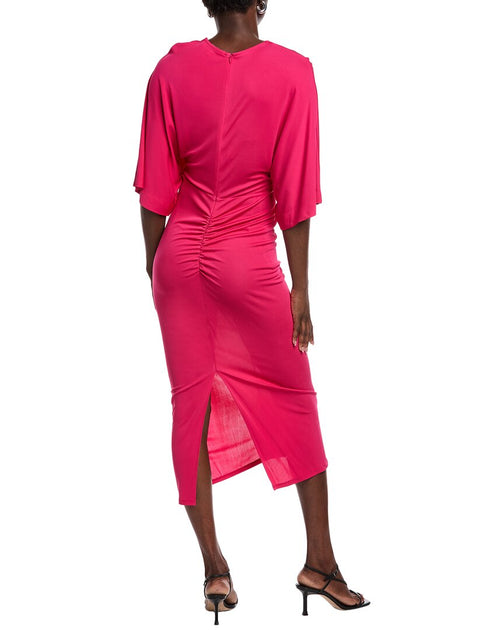 Robe Mi-longue Valerie Diane von Furstenberg Rose Medium 3