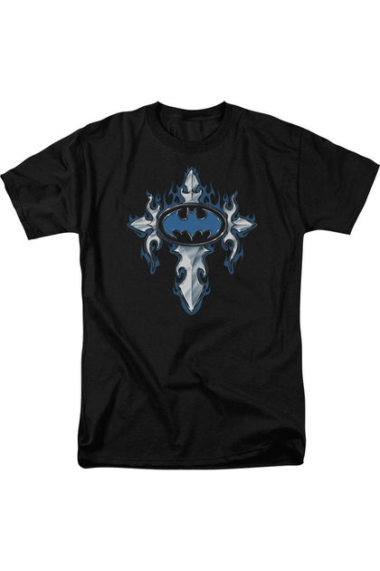 Gildan Batman Gothic Steel Logo T-Shirt Black 5XLarge 2
