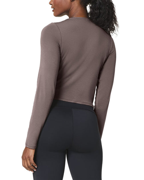 SPANX Better Base Twist & Fold Top Beige XLarge 3