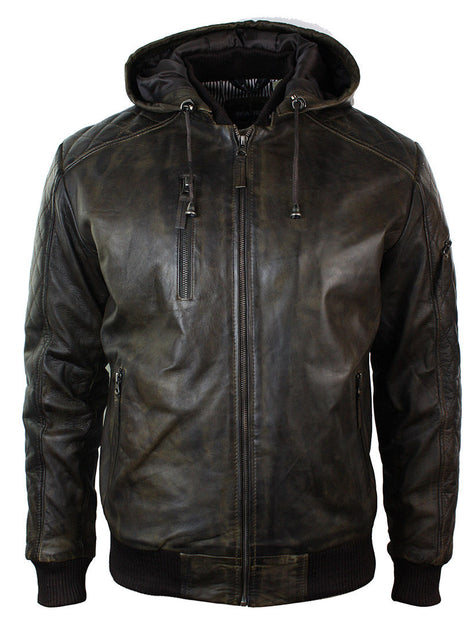 TruClothing Quilted Bomber Jacket Green Large 3
